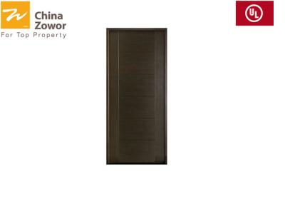 China BS476 Tested 3' X 7' White Maple Timber Fire Doors With Steel Frame/Melamine Veneer Finish/White Maple Color for sale