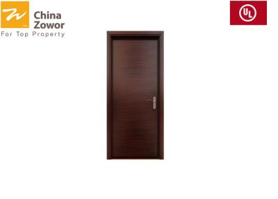 China Custom Made Veneer Fire Rated Timber Door Good Decorative Of Appearance for sale