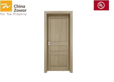 China High Compressive Strength Solid Wood Internal Fire Doors Wear Resistant 1000*2300mm for sale