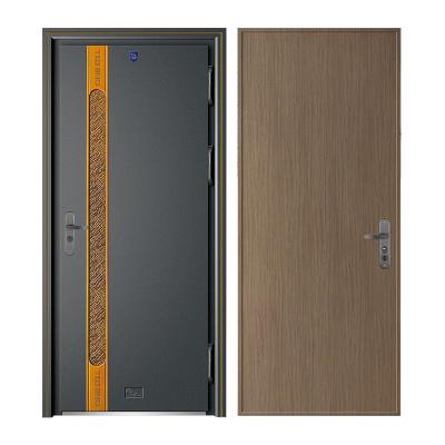 China New design iron villa exterior entry steel security door models for sale