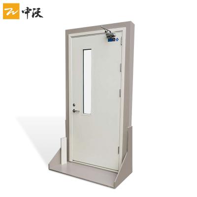 China La UL del color de RAL certificó la puerta de acero clasificada fuego/las puertas de salida de emergencia de acero en venta