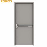 China 60 Minutes Steel Exit Doors Orange Color Painting Finish/ Easy To Install for sale