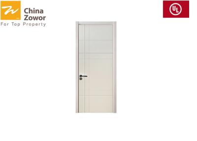 China 45mm Single Leaf Fire Rated Interior Doors/ Veneer Finish/ 30mins Fire Rating/ Various Colors for sale