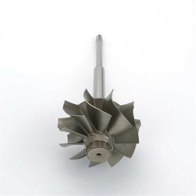 Chine S3B Turbine wheel shaft 166493 for 167167 167380 168813 169490 171169 178009 178023 179578 178025 turbochargers à vendre