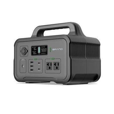 China Portable power supply station 600W 500W lithium battery For Home Emergency for sale