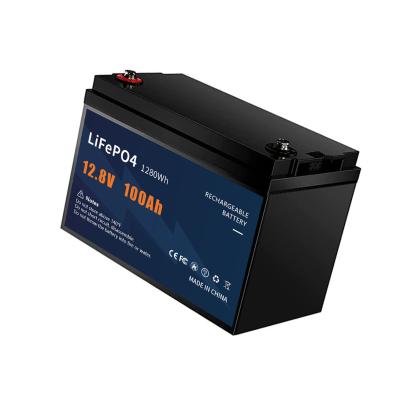 China 12V 100Ah Lithium Iron Phosphate Battery Extra Long 5000 Cycle Times For Robotic Ebike for sale