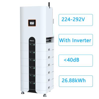 China 224-292V High Voltage Battery with 12kw Hybrid Inverter for All-in-one Home Energy Storage for sale