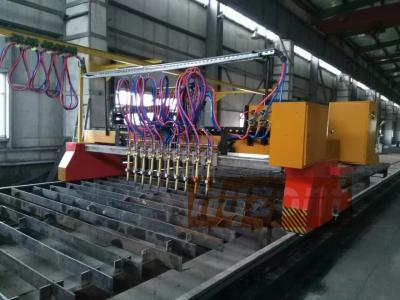 China Multi Torch Flame Strip Cutting Machine 220V Oxy Fuel Cutting Machine for sale