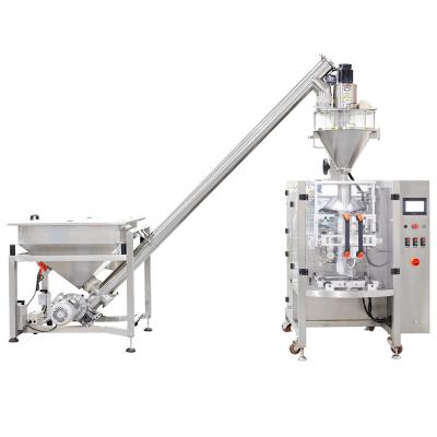 China Vertical Corn Flour Powder Filling Packing Machine 1 - 5kg Maize Flour Packaging Machine for sale