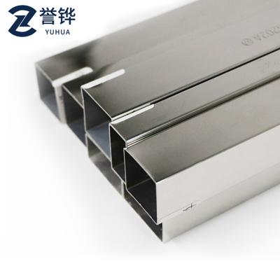 China SS316 316 Stainless Steel Pipe Rectangular Tubing 0.5mm Thick for sale