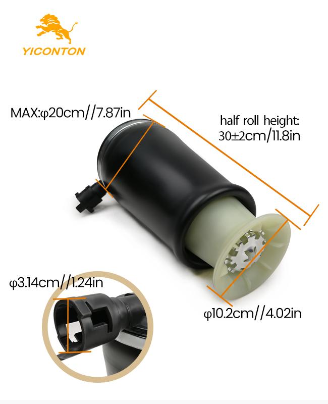 Yiconton Air Suspension Spring detailed view