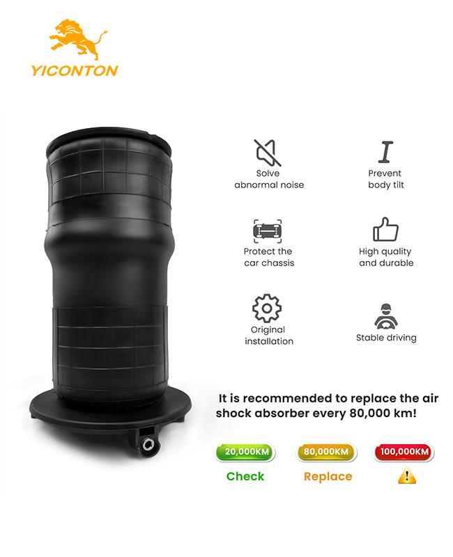Side view of Air Suspension Spring