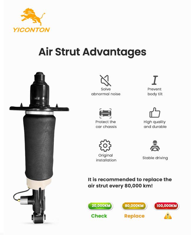 4Z7513032A Air Suspension Strut product close-up image