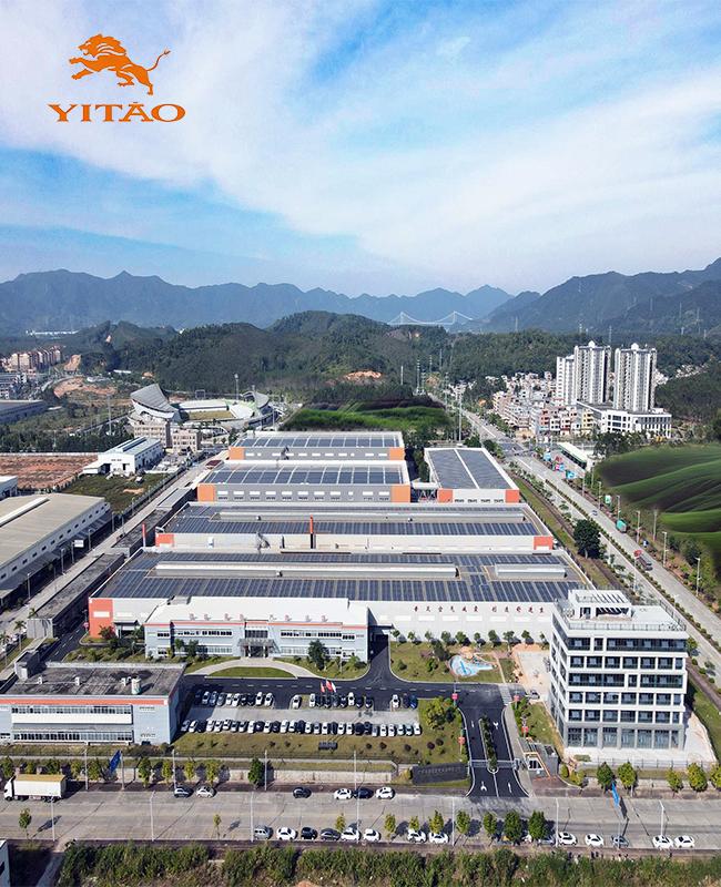 Factory production line overview showing manufacturing process for air springs