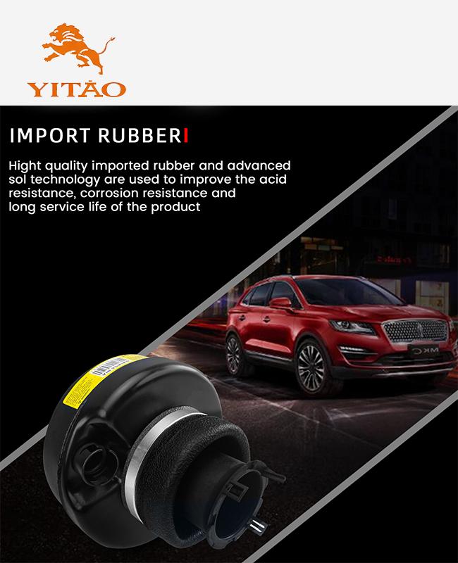 Detailed view of Air Suspension Spring components