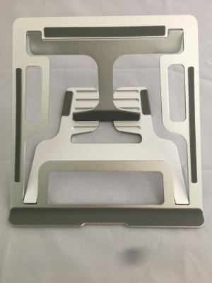 China Suporte de alumínio dobrável personalizado da tabuleta do suporte de pouco peso do portátil do metal de 3.5mm à venda