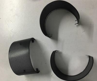 China Red del micrófono del hierro galvanizado de los Stampings del metal de la precisión de la prensa de sacador en venta