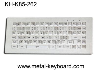 China Water Resistant Stainless Steel Industrial Metal Keyboard 85 Keys Without Mouse for sale