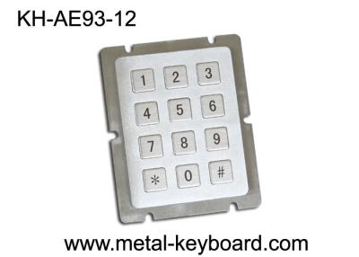China 12 Keys Dot Matrix Dynamic Metal Keypad Access Control 4 x 3 for sale
