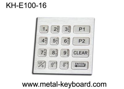 China IP65 Rated Vending Machine Metal Keypad , 16 key keypad 4 x 4 for sale