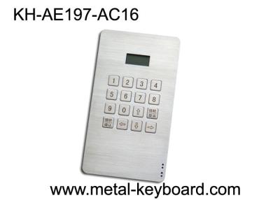 China teclado metálico áspero do projeto 4x4 com 16 chaves para o sistema do controlo de acessos à venda