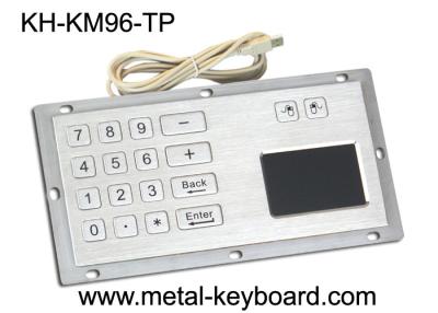 China Industrial Panel Mount Touchpad Keyboard with USB Interface , Custom Mechanical Keyboard for sale