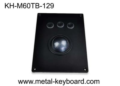 China Big Size 60mm Black Trackball Mouse for Industrial Applications - Reliable Performance for sale