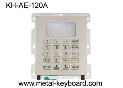 China Industrial Metal Numeric Dust Proof Keyboard IP65 With 4X4 Matrix Keypad for sale
