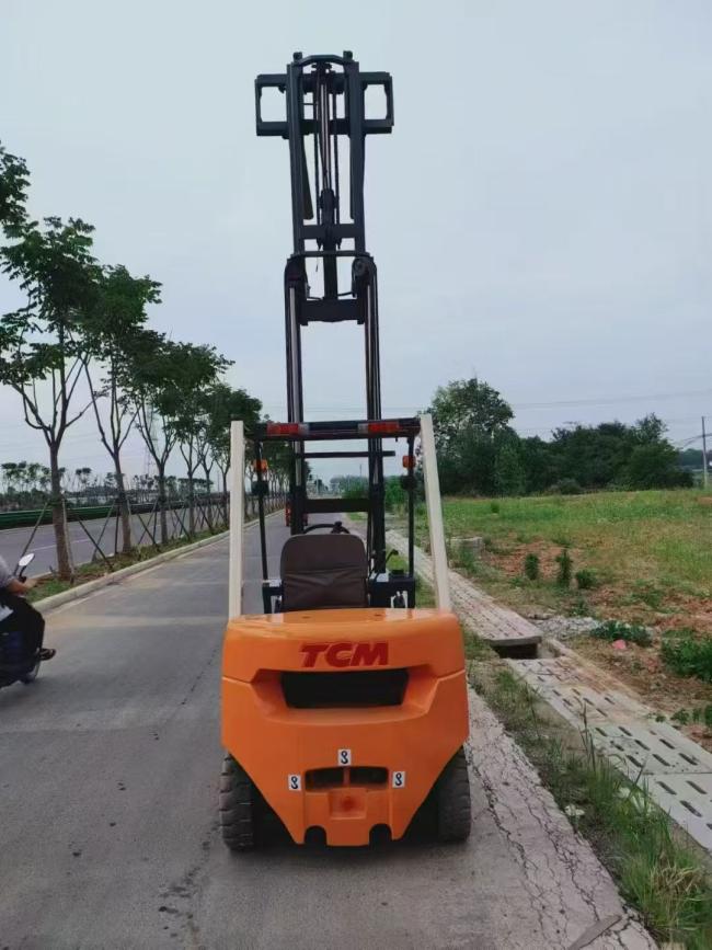 Used Heli 3.5-ton diesel forklift front view