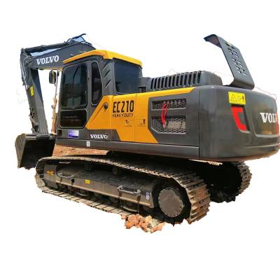 China Biggest Used Volvo Excavator Equipment EC210 For Construction Machinery for sale
