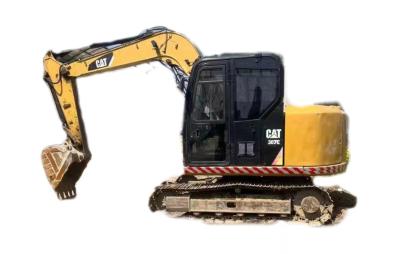 China 4070 mm Profundidade máxima de escavação Excavadoras usadas CAT 307E com 6800 kg de peso operacional à venda