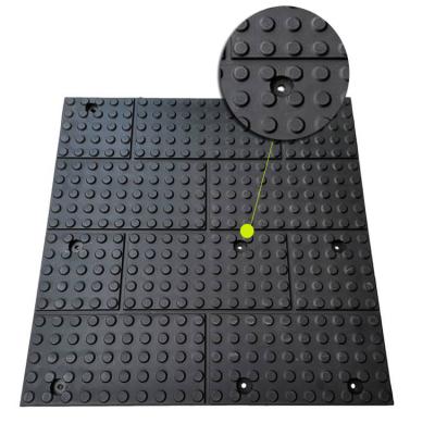 China ISO Thick Rubber Stall Mat EPDM Material 1000mm For Horse Stable for sale
