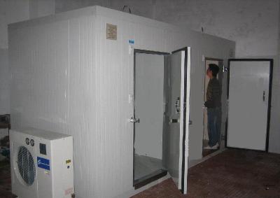 China Indoor Modular Walk In Freezer Refrigeration Unit Superior Storage Space for sale