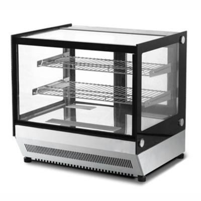 China Commercial Countertop Refrigerated Bakery Display Case 160L With LED Light for sale