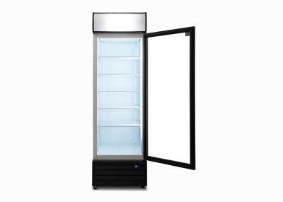China Single Glass Door Reach-In Refrigerated Meat Display Cases R290 R404a for sale