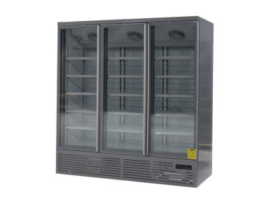 Chine Message publicitaire économiseur d'énergie de réfrigérateurs de porte du triple 1260L avec le compresseur de SECOP à vendre