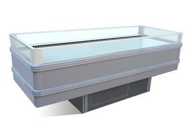 China R290 Dual Temperature Open Top Island Chiller Self Contained for sale