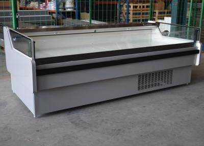 China Commercial Energy-Saving Refrigerated Display Fridge with Rounded Inside/Outside Corner Cooked Foods Display for sale