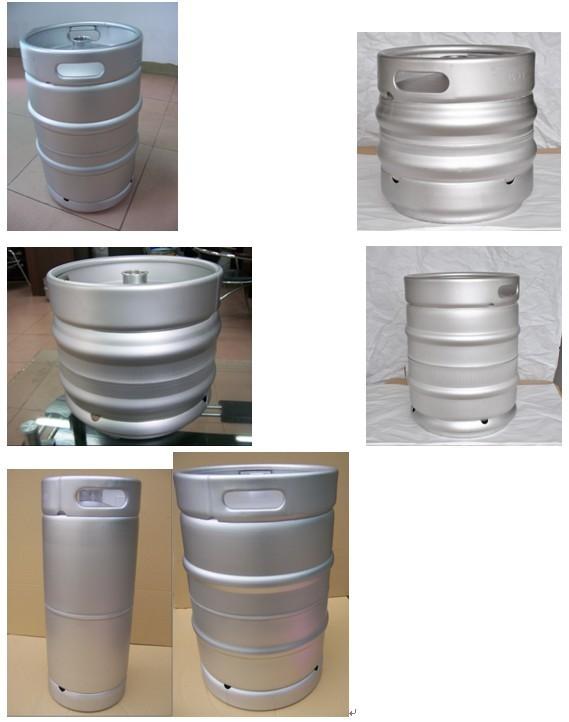 Beer Kegging Equipment DIN Keg 50l 3 Bar Working Pressure NSF Certificated 0