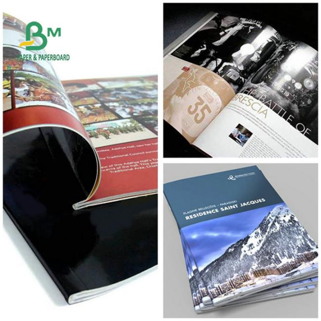 Good Brightness 200GSM 250GSM Glossy 2 Sided Coated Paper For Brochures Good Brightness 200GSM 250GSM Glossy 2 Sided Coated Paper For Brochures