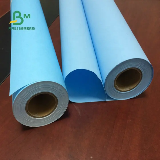 80Gram 620mm 880mm x 150m Double Sided Blue Print Paper Roll For Inkjet Printer 80Gram 620mm 880mm x 150m Double Sided Blue Print Paper Roll For Inkjet Printer