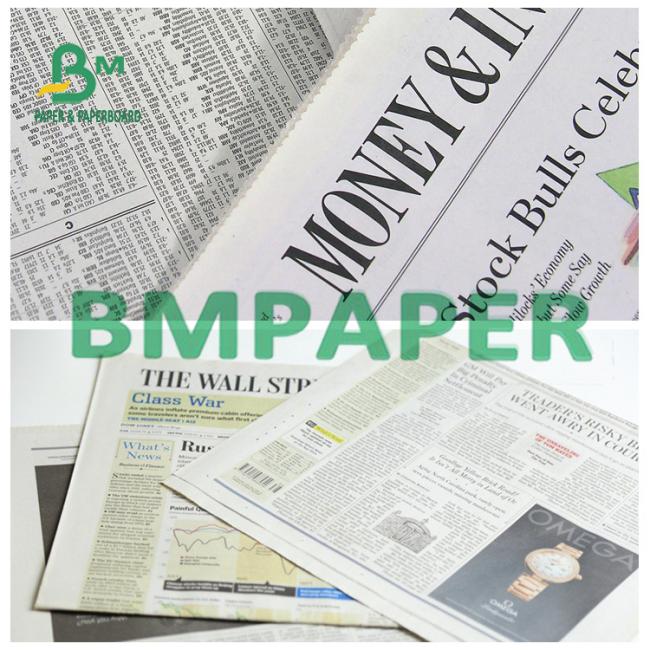 Newsprint Paper Greyish White For Newspaper Printing In Roll Newsprint Paper Greyish White For Newspaper Printing In Roll