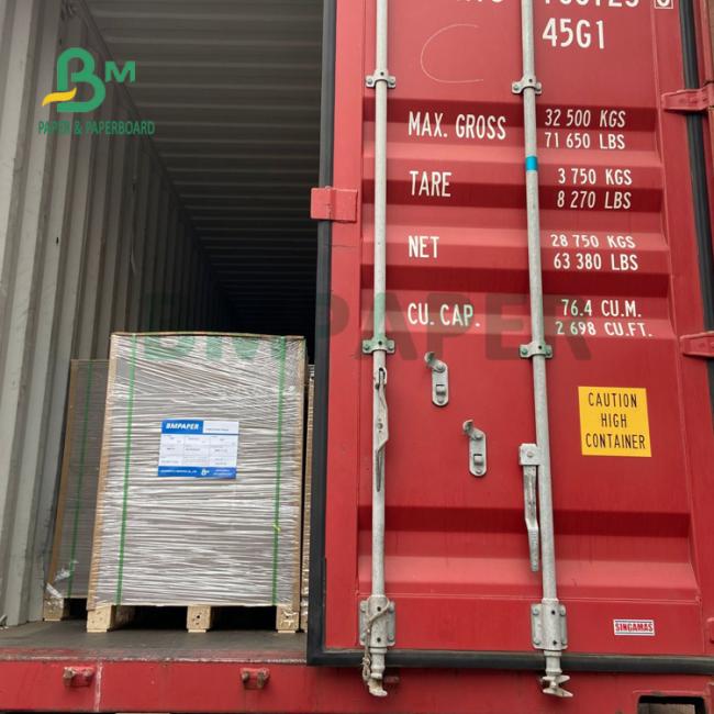 300gsm 350gsm Clay Coated Board For Toothpaste Box 46 '' x 21'' High Stiffness 300gsm 350gsm Clay Coated Board For Toothpaste Box 46 '' x 21'' High Stiffness