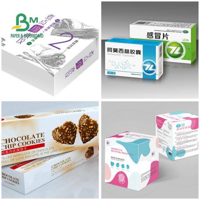 30 x 40 Inches 12pt 14pt 18pt White High Bulk C1S Art Board For Packing Food 30 x 40 Inches 12pt 14pt 18pt White High Bulk C1S Art Board For Packing Food