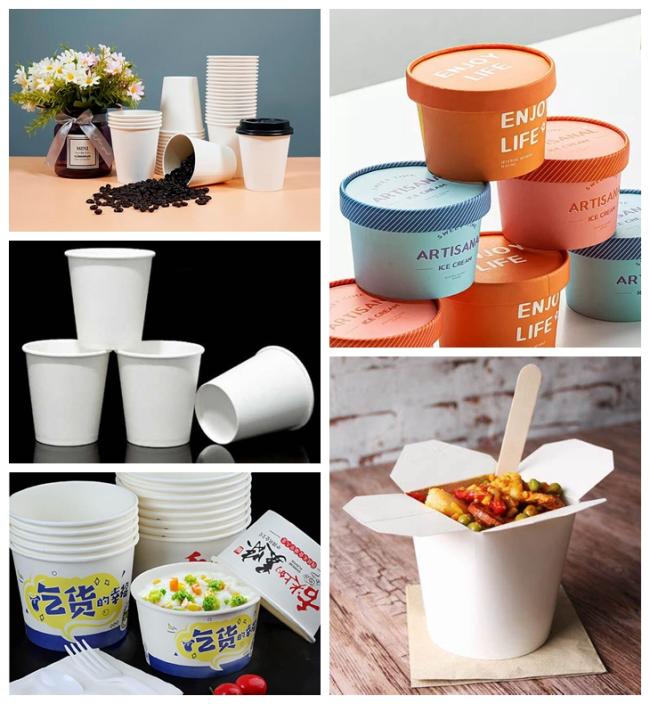 Excellent Formability White PE Coating Cup Material 230g + PE 15g Excellent Formability White PE Coating Cup Material 230g + PE 15g