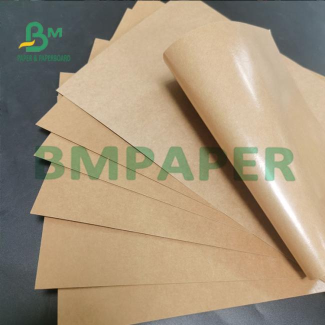 300g + 15g PE Coating Food Grade Wrapping Brown Kraft Paper For Packaging 300g + 15g PE Coating Food Grade Wrapping Brown Kraft Paper For Packaging