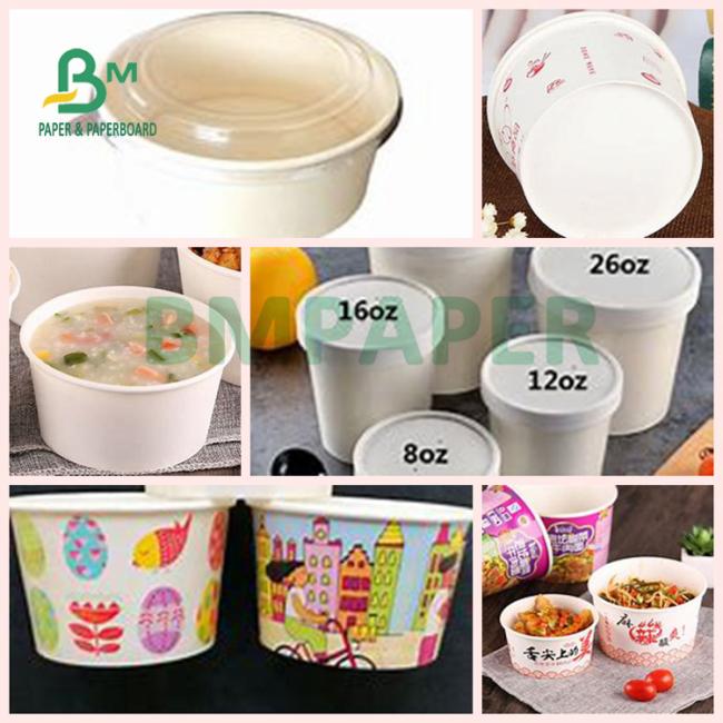150gsm + 13gsm Cup Stock PE - Coated Boards Waterproof Food Grade 150gsm + 13gsm Cup Stock PE - Coated Boards Waterproof Food Grade