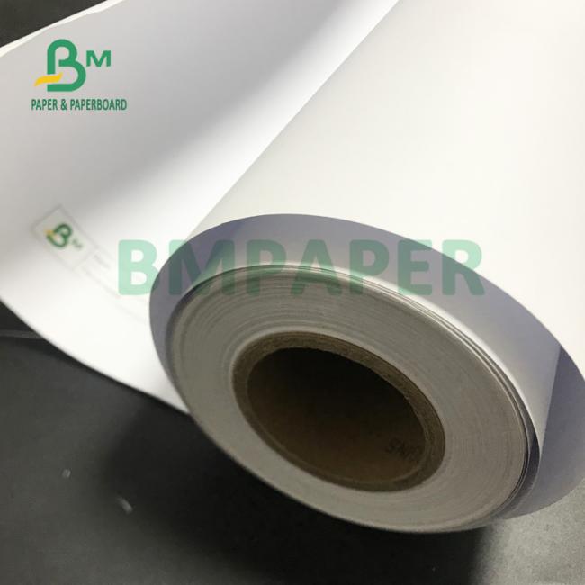 20lb Two Sides White CAD Inject Bond Paper For Design Portrayal 914mm X 100m 20lb Two Sides White CAD Inject Bond Paper For Design Portrayal 914mm X 100m