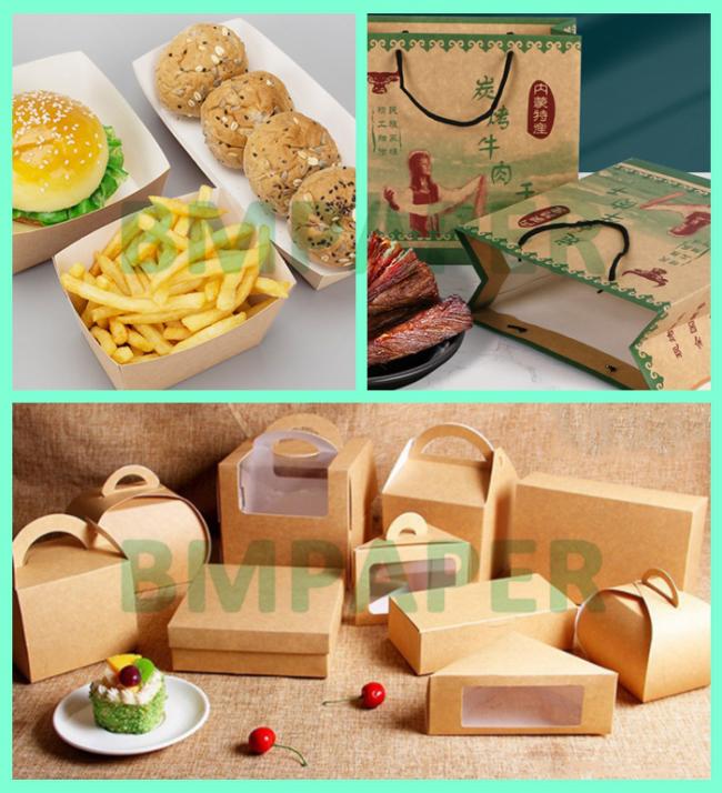 325gsm Uniform White Coated Kraft Back Paper For Packing Bread 70 x 100cm 325gsm Uniform White Coated Kraft Back Paper For Packing Bread 70 x 100cm