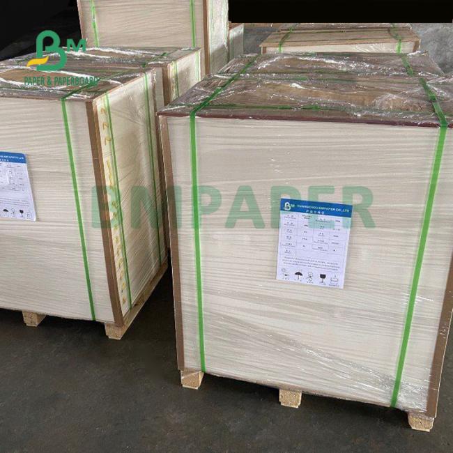 270gsm Clay Coated Kraft Back CCKB Paper Board For Takeout BoxesTear Resistant 270gsm Clay Coated Kraft Back CCKB Paper Board For Takeout BoxesTear Resistant